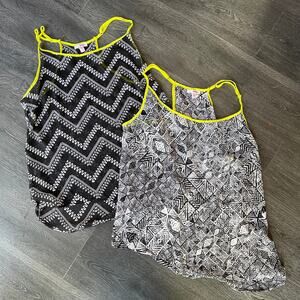 Bongo Tank Top Womens XL Sheer